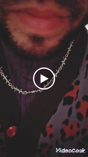 Customer video review of Barbed Wire Necklace