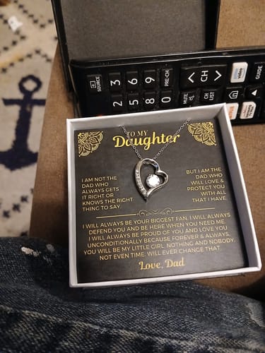 Customer photo review of To My Daughter - Love Dad - Beautiful Gift Set - SS559