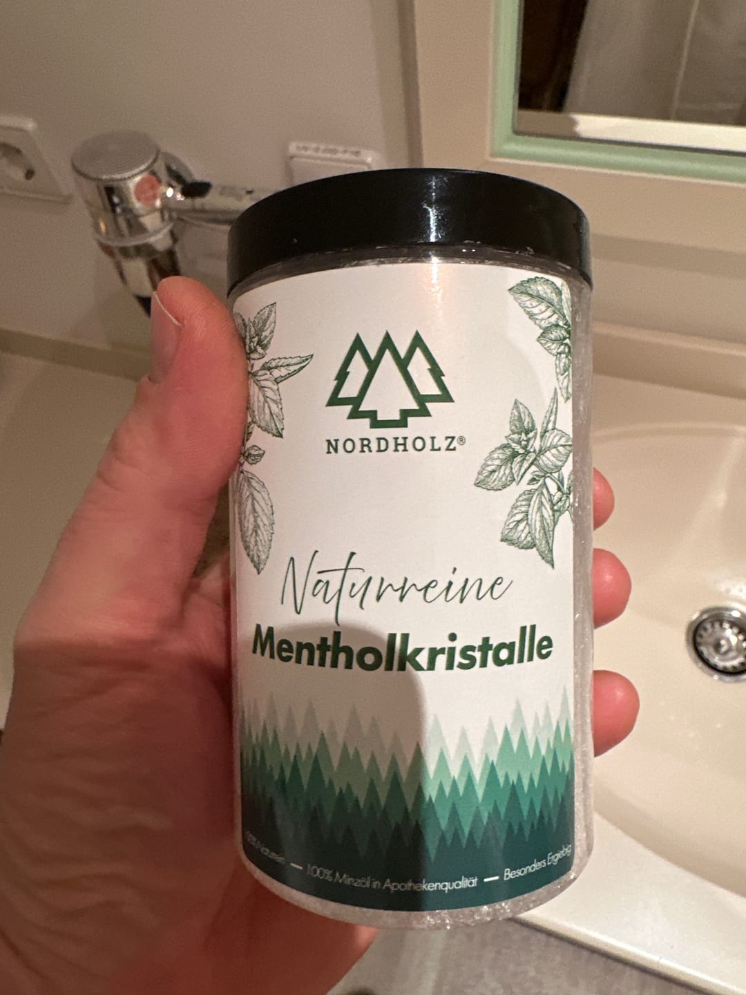 Customer photo review of Sauna Mentholkristalle