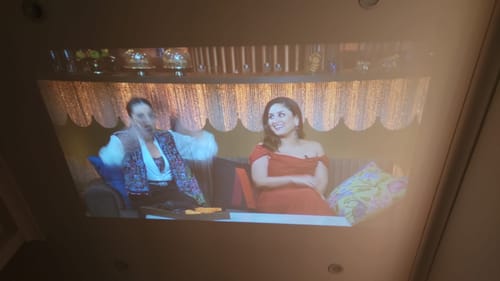 Customer photo review of MovieHub™ Ultra HD Projector + FREE Projector Screen