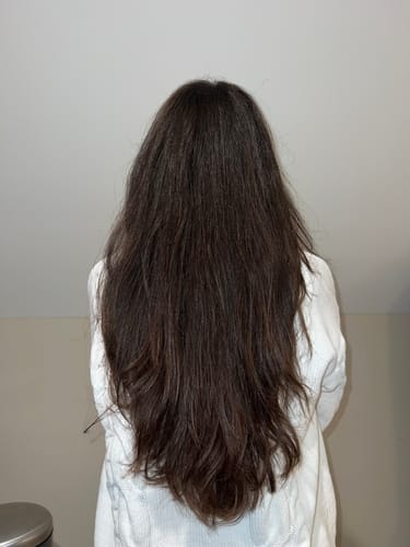 Customer photo review of Shampoo Hair Bar Hidden Waterfall™ Sweet-Musk Scented *All Hair Types*