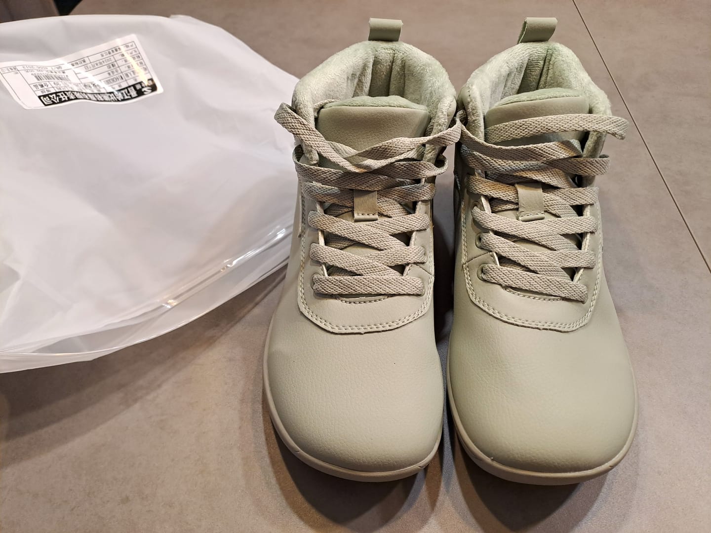 Customer photo review of Spruce - Winter Barfußschuhe
