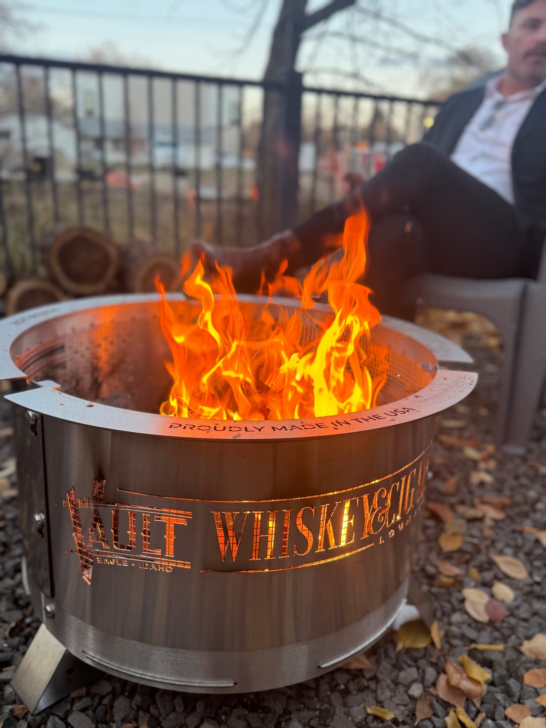 Customer photo review of MYFIRESIDE FIRE PIT 24 - BIG GUY