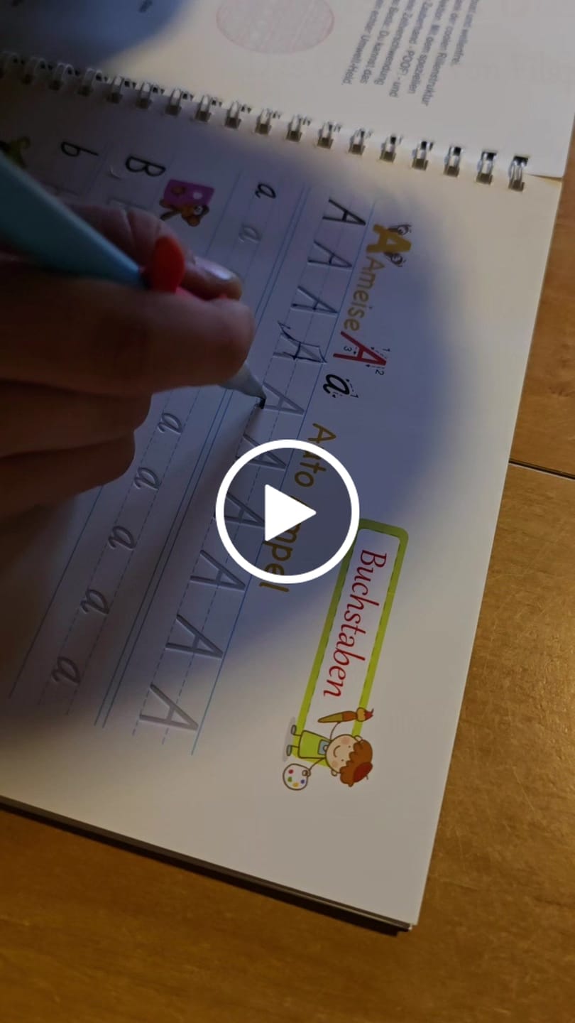 Customer video review of Filapen® 5 Magische Übungshefte für Kinder - Wiederverwendbar - Inkl. Stift und Minen