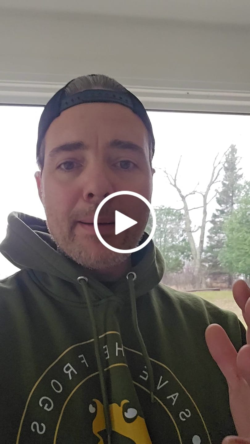 Customer video review of Save The Frogs Hoodie
