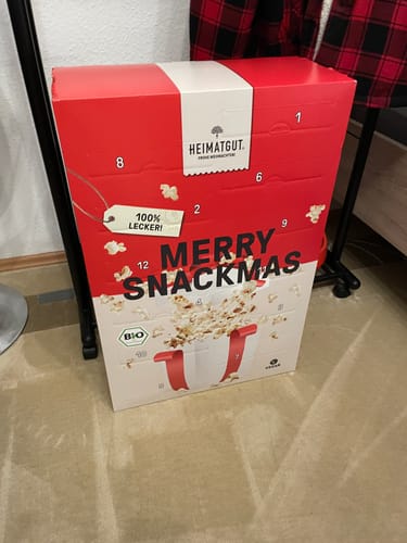 Customer photo review of ⏰ VORVERKAUF: Snack-Adventskalender 2024