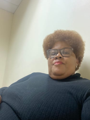 Customer photo review of Brazilian Curly Afro full Cap 8"