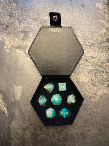 Customer photo review of Hexagon-Etui