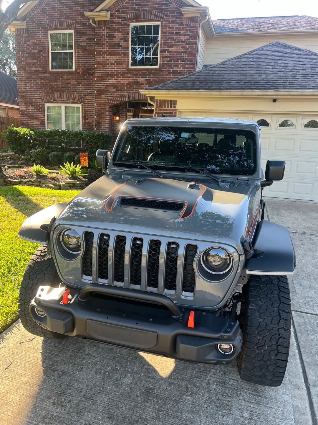 Customer photo review of Hood Graphic for Gladiator MOJAVE