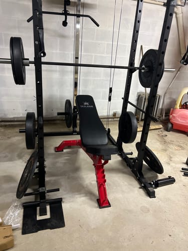 Customer photo review of K6-1.0 All-in-One Power Rack Functional Trainer