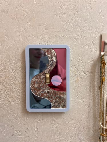 Customer photo review of The Wave Light Switch Cover