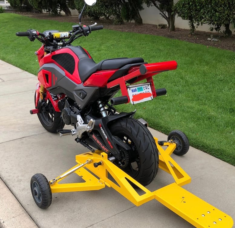 Customer photo review of MSX Wheelie Machine