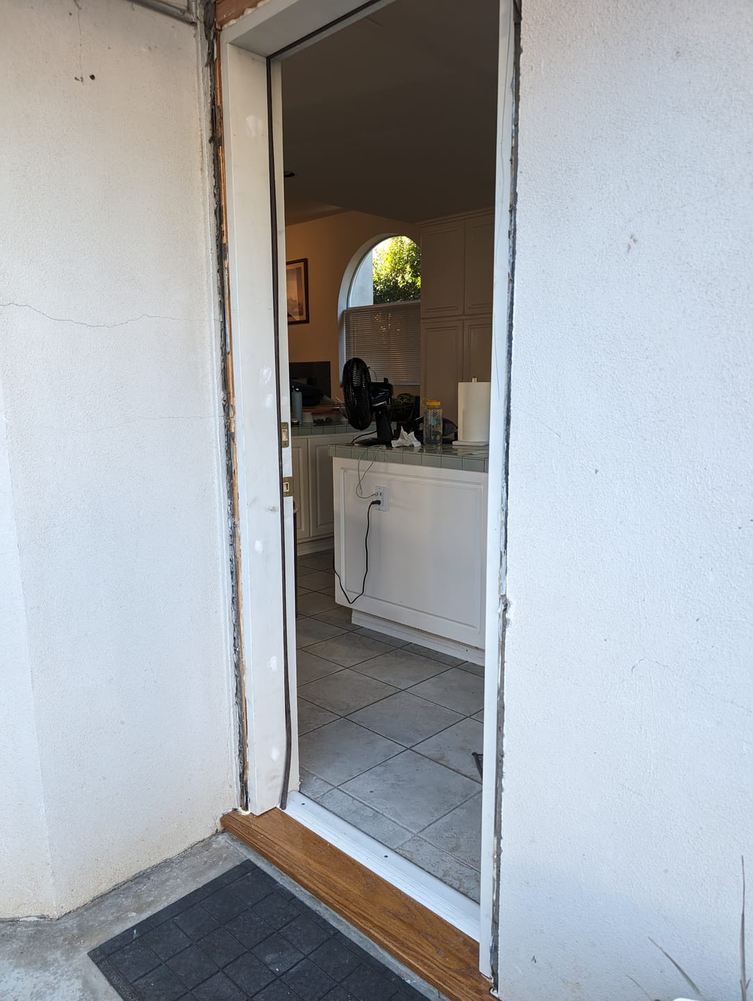 Customer photo review of Exterior Blank Jamb Leg (Primed Poplar)