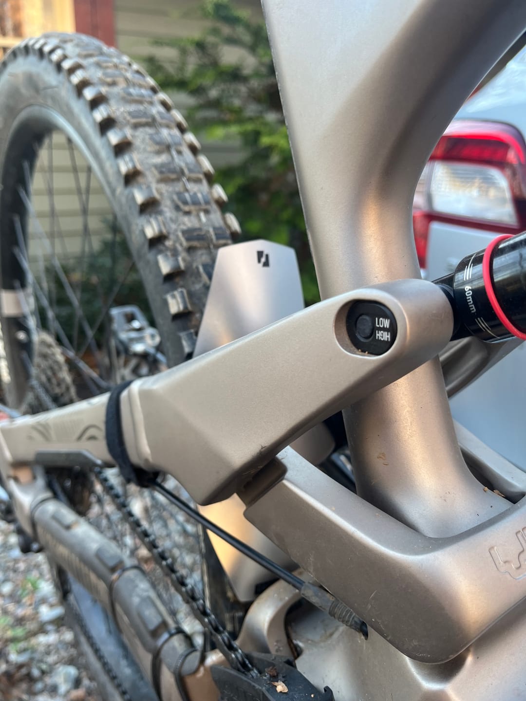 Customer photo review of Metallic Silver Mini Fender