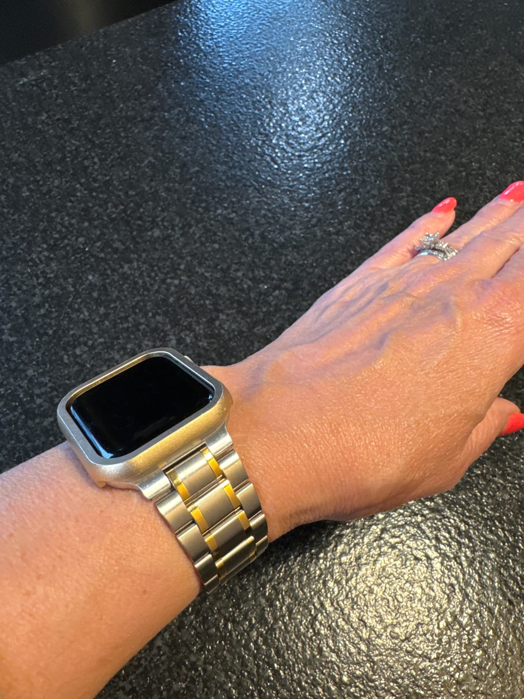 Customer photo review of Kyra Metal Strap