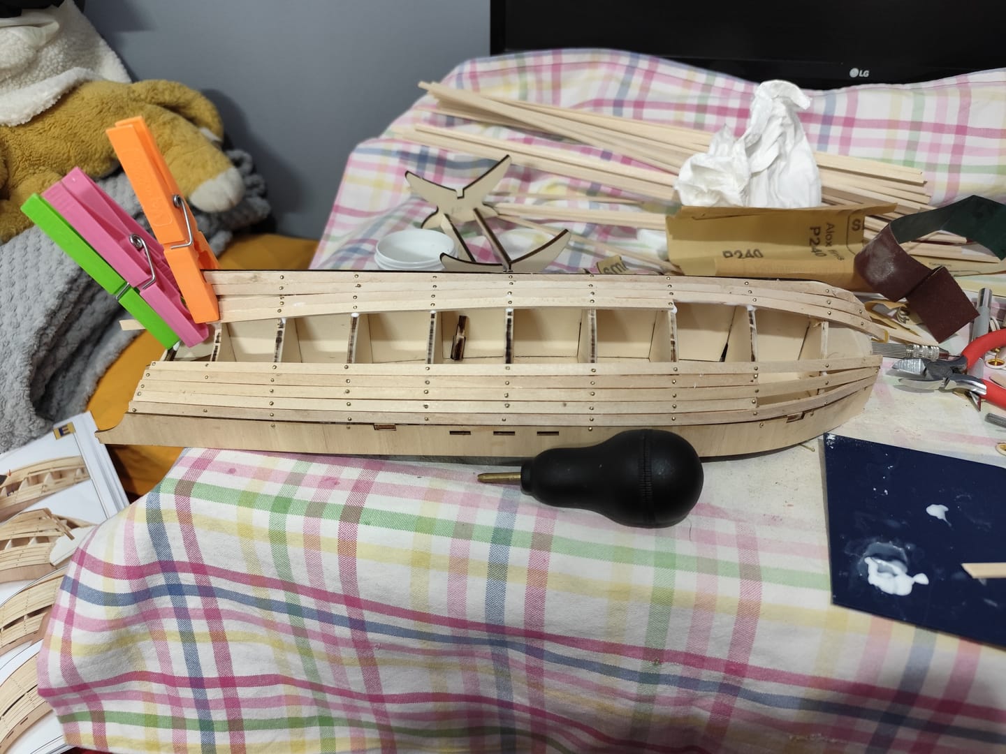 Customer photo review of Maqueta Barco Polaris Starter Pack