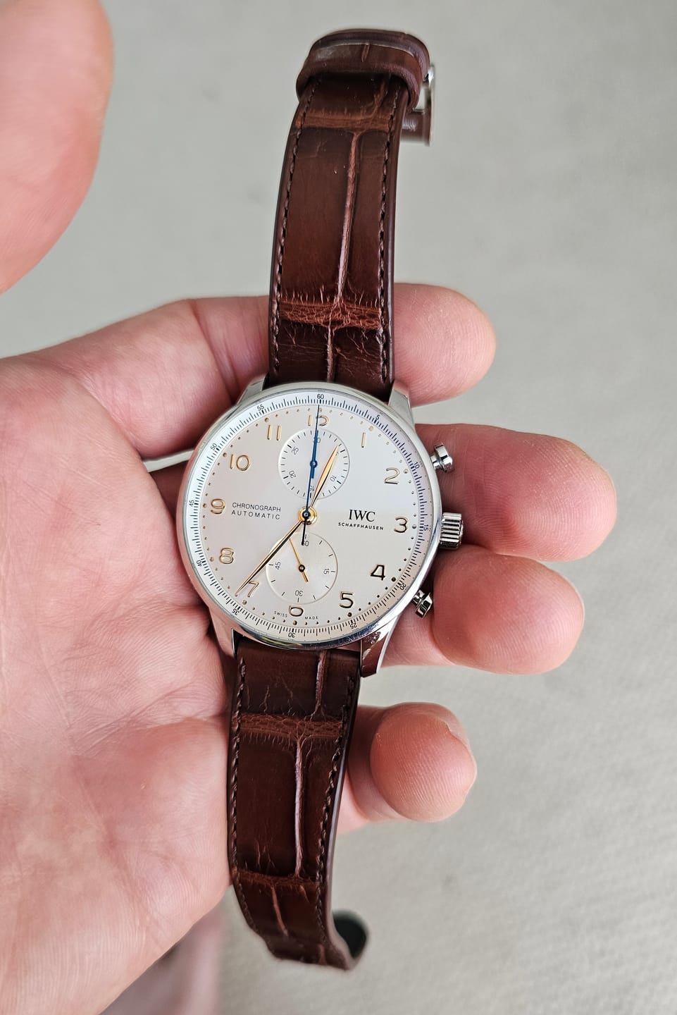 Customer photo review of Matte Brickwood Alligator