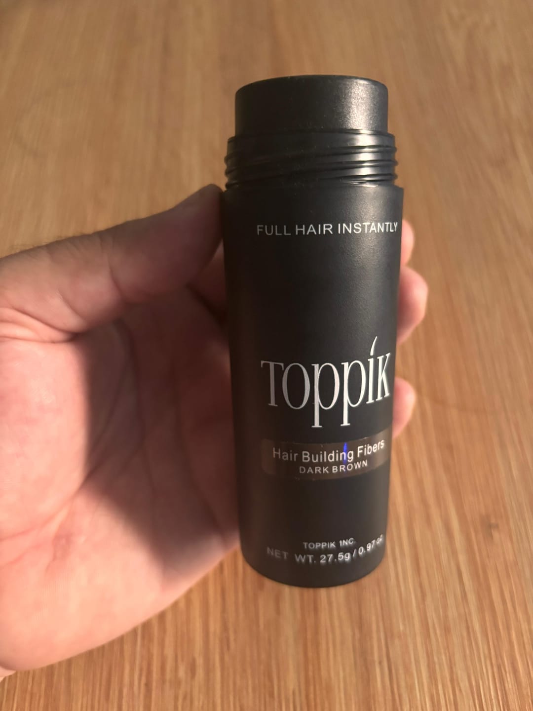 Customer photo review of Toppik Hair Building Fibers