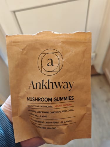 Customer photo review of Mushroom Gummies