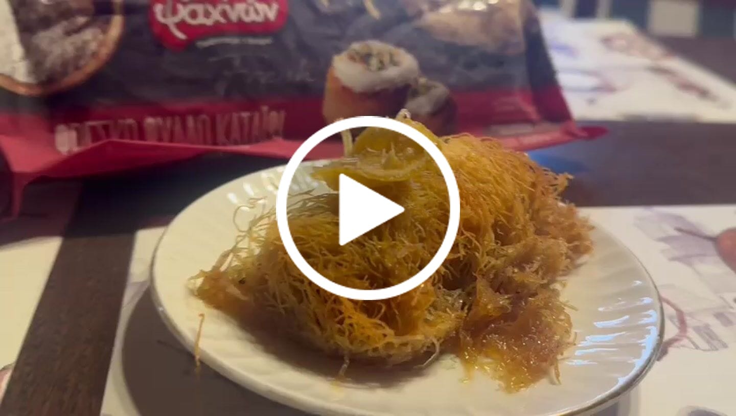Customer video review of Kataifi dough angel hair pastry (for Dubai Chocolate) - 2x500g