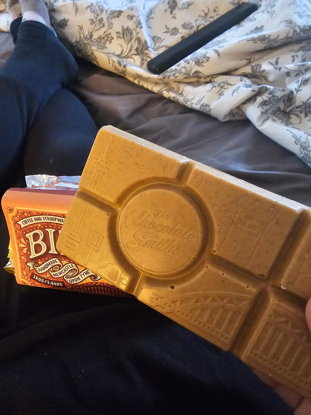 Customer photo review of Coffee and Stroopwafel Bizarre Bar 195g