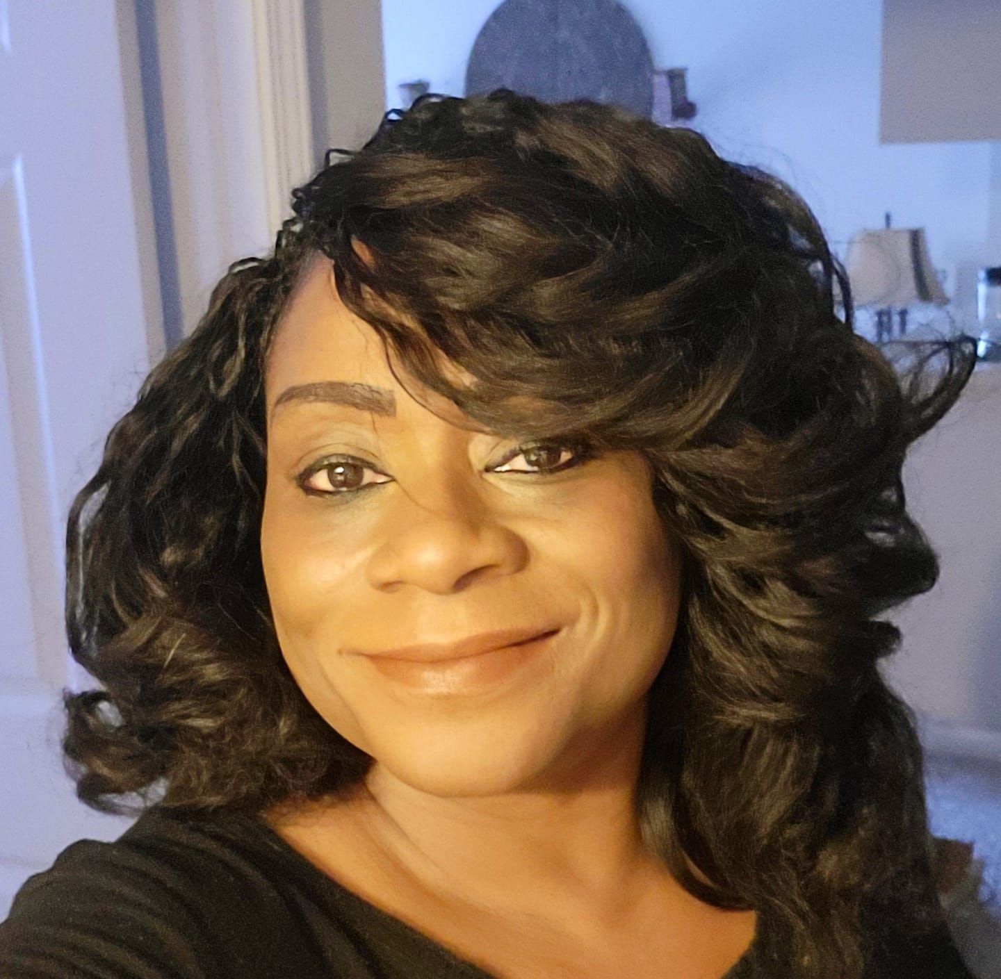 Customer photo review of Double Drawn Burmese Wet and Wavy Human Braiding Hair