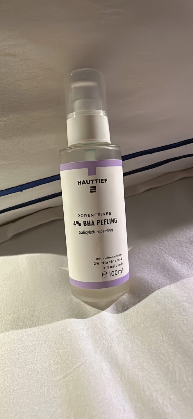 Customer photo review of Porenfeines 4% BHA PEELING