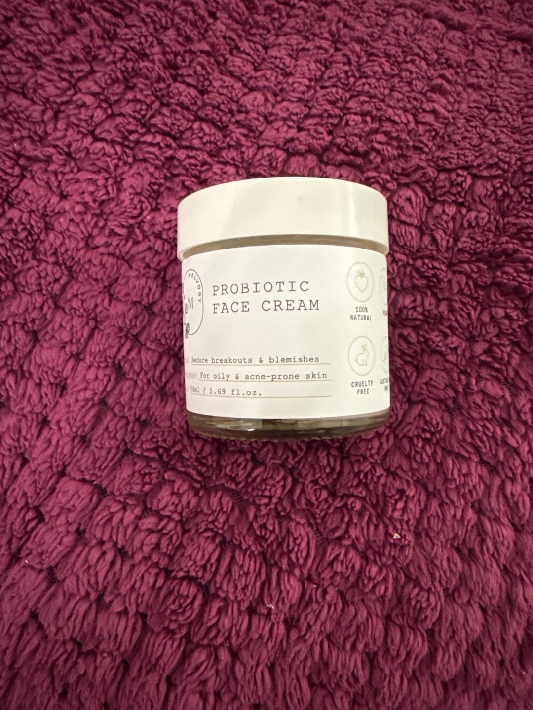 Customer photo review of 50% OFF! Probiotic Face Cream - Original Formula