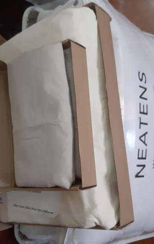 Customer photo review of PLAIN PILLOWCASES