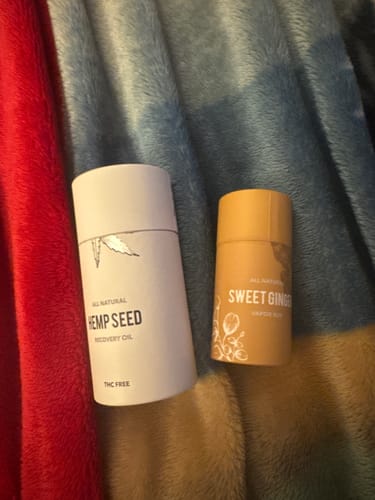 Customer photo review of Hemp Seed Recovery Oil