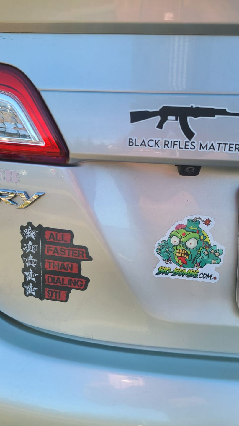 Customer photo review of All Faster than 911 Decal