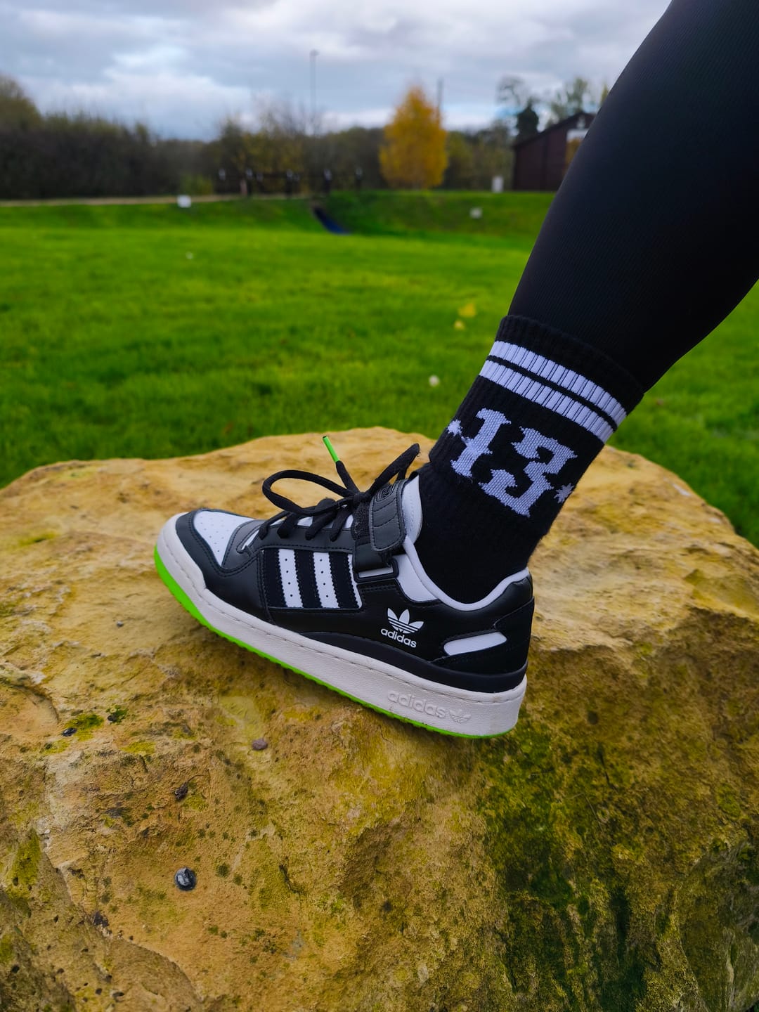 Customer photo review of 13 Socks - Twisted Generation - Black