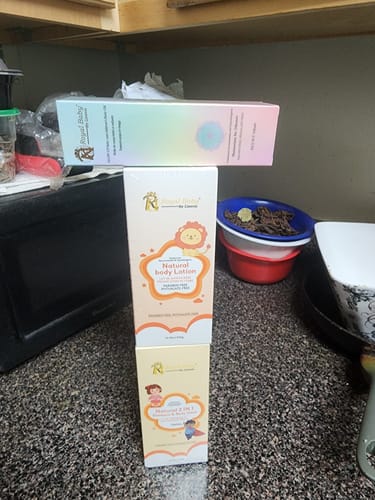 Customer photo review of Royal Baby By LaTania Glo Up Children's Skin Care System