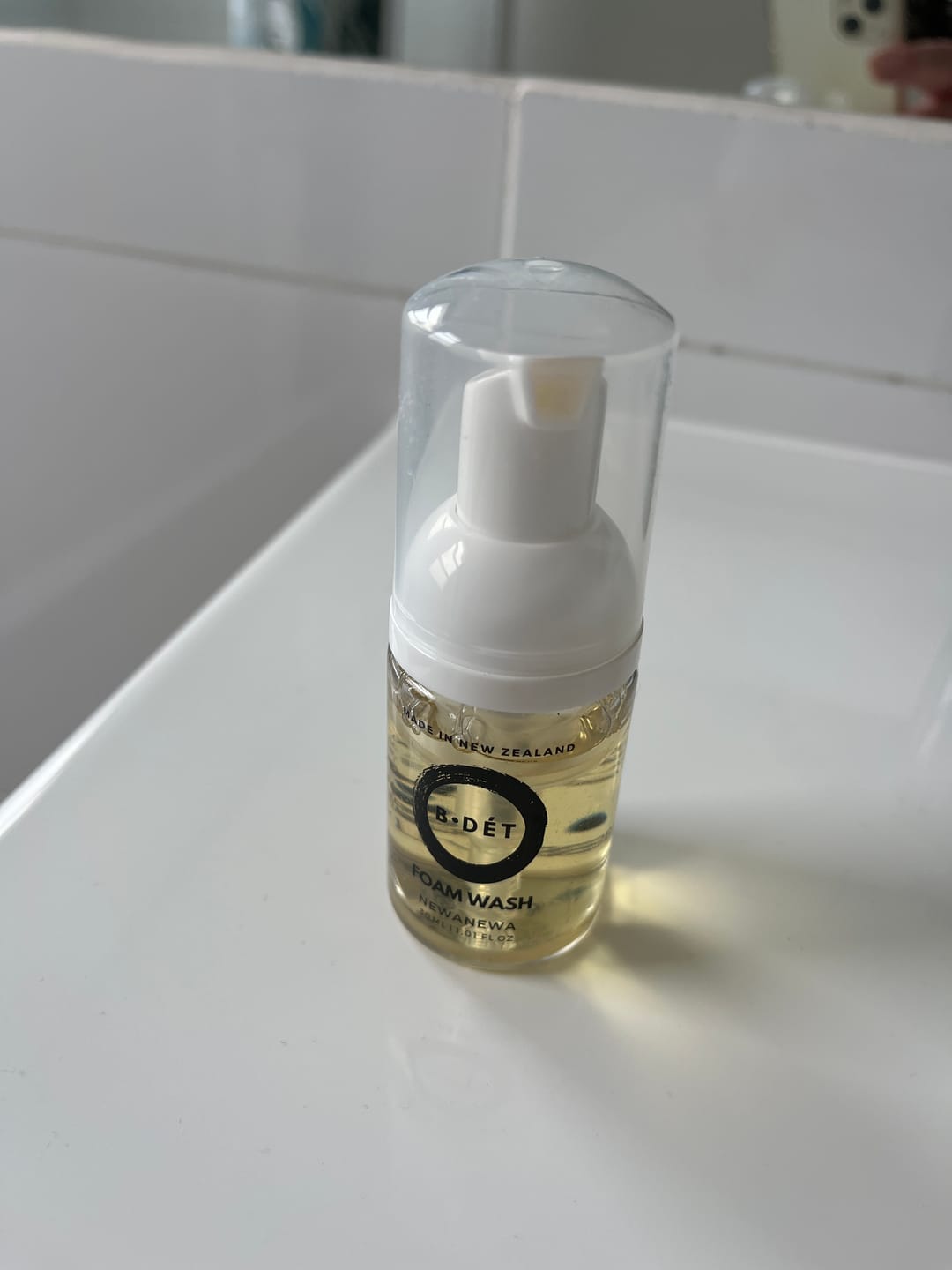 Customer photo review of 30ml BDÉT Foam Wash