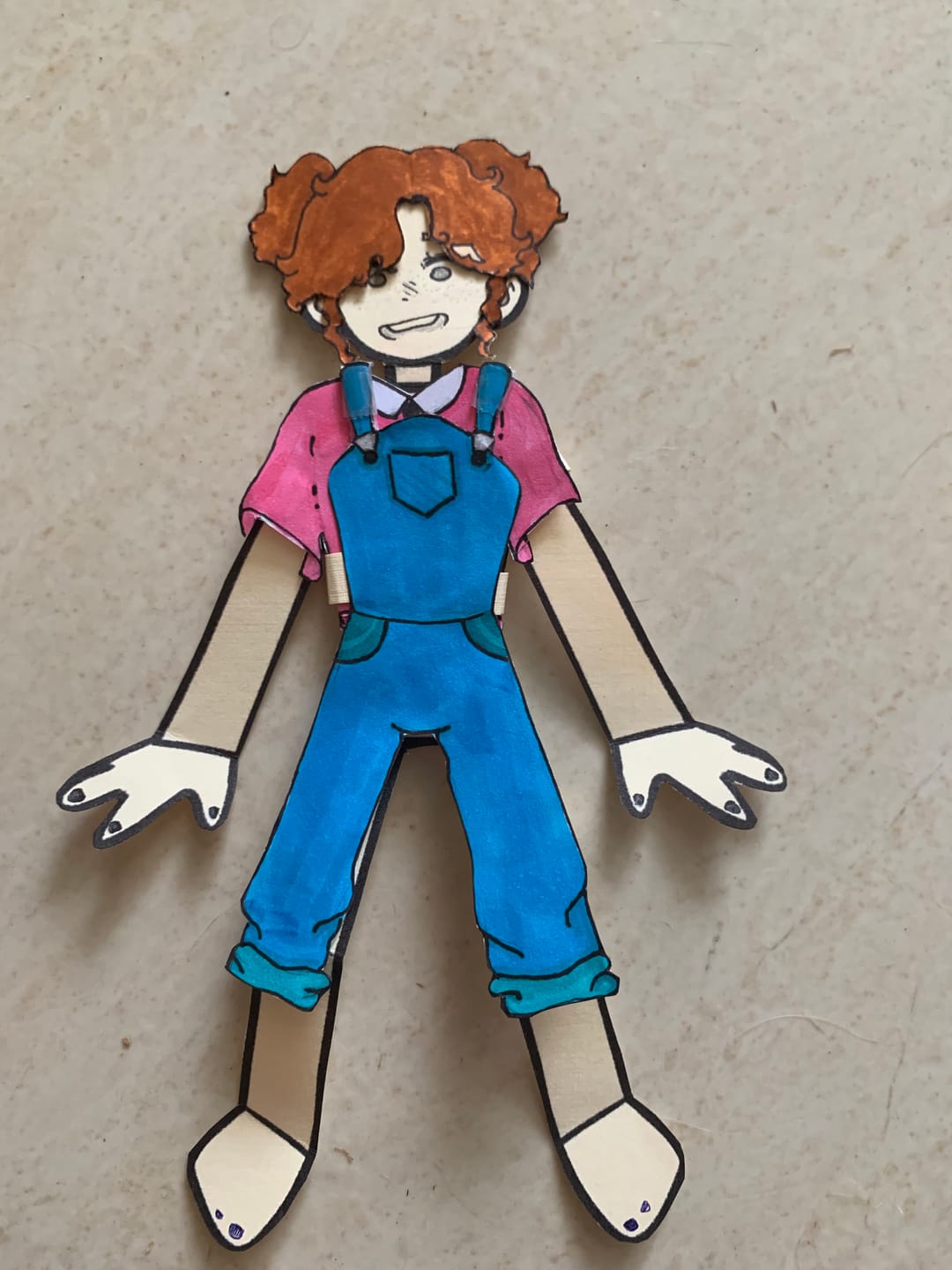 Customer photo review of Paper Doll Templates PDF