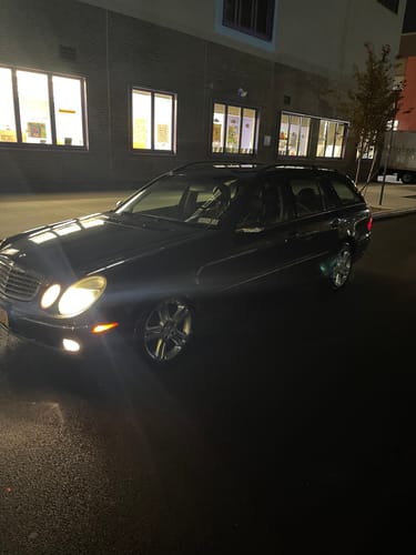 Customer photo review of 2003-2009 Mercedes-Benz E500 4MATIC Wagon 4 Wheel Suspension Conversion Kit with Light Out Module (MI24FM)