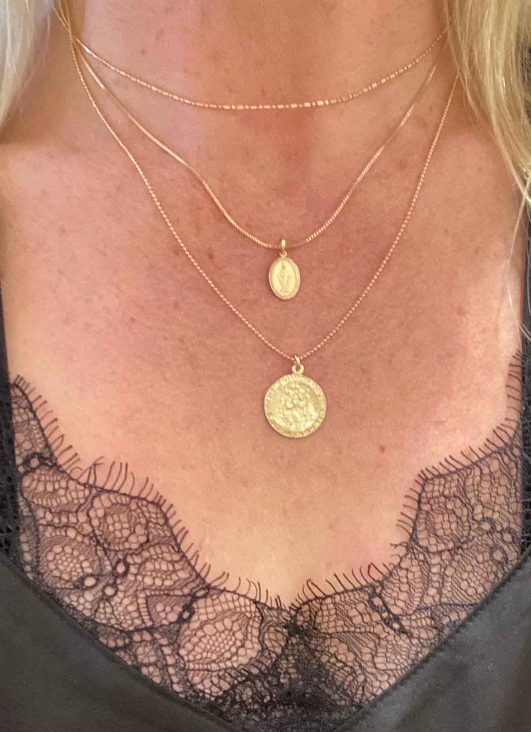 Customer photo review of Mini Mary Charm
