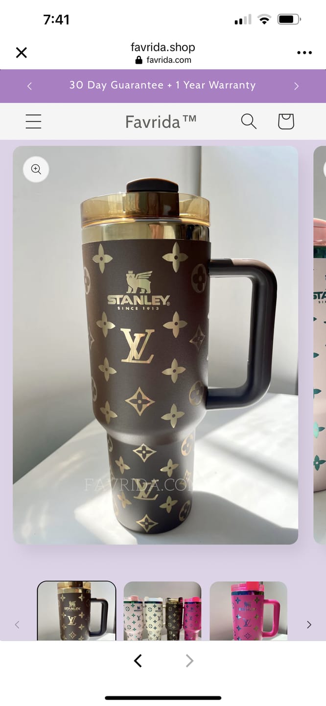 Customer photo review of Luxe Tri-Color Crystal Gem Straw Toppers (3-Pack)