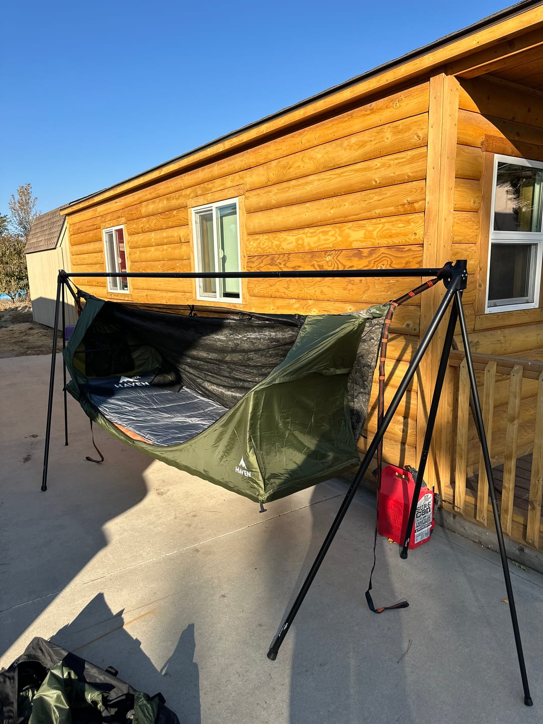 Customer photo review of Haven Stand by YOBOGear