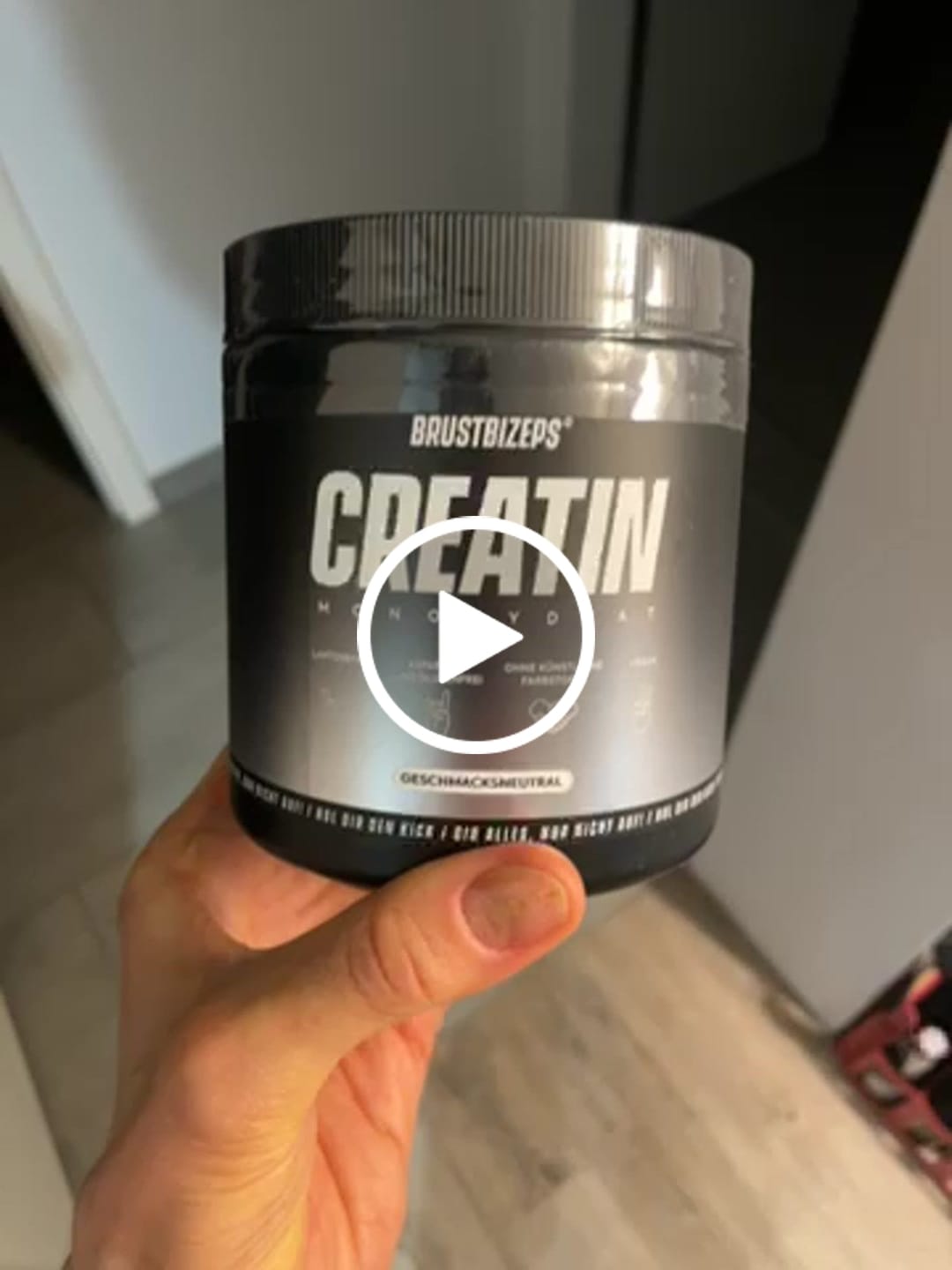 Customer video review of Geschmacksbombe, 200g