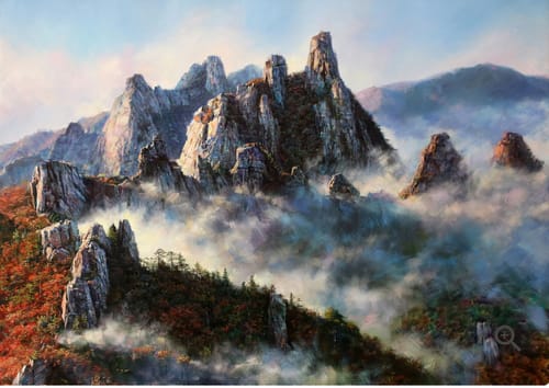 Customer photo review of Misty Mountains
