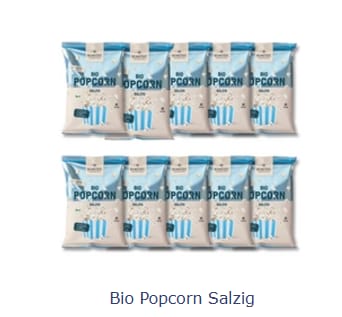 Kundenbewertung mit Foto zu Bio Popcorn Salzig