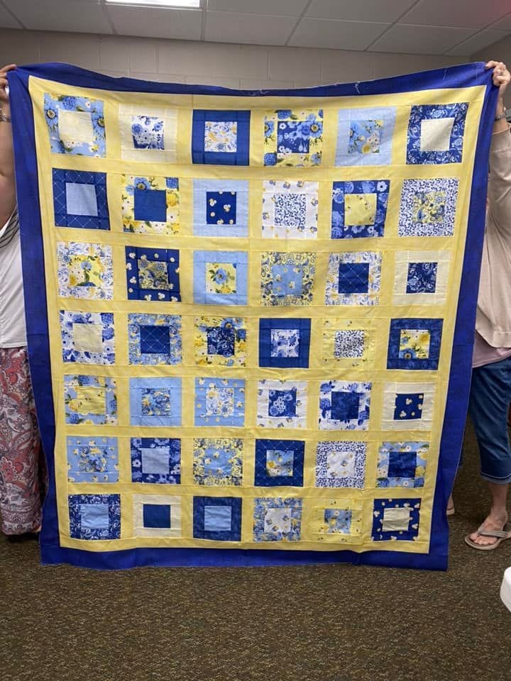 Customer photo review of True Fabrics - Sunshine Blooms - Precut Fabric