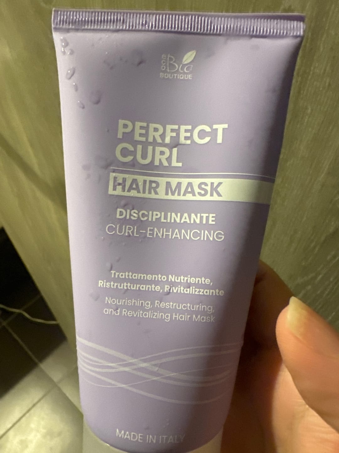 Customer photo review of Perfect Curl - Maschera