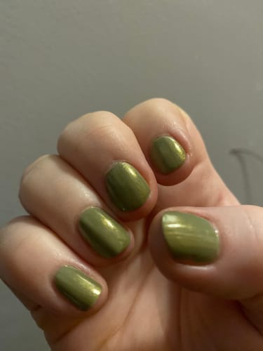 Customer photo review of CND™ Vinylux™ Vintage Blue Jeans 15ml