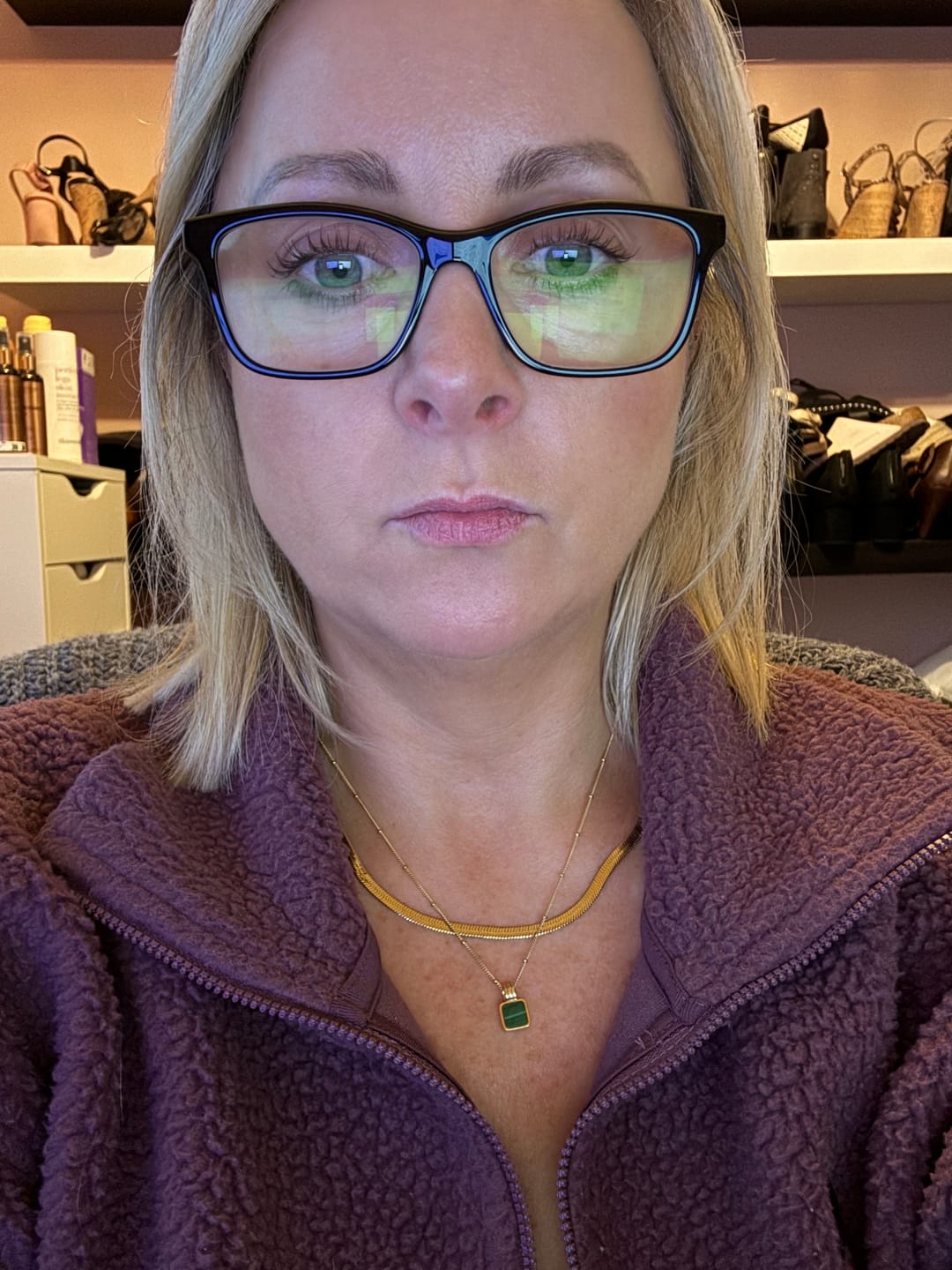 Customer photo review of Essentials Snake Chain Necklace