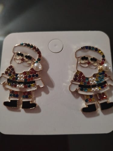 Customer photo review of Aretes Santa Claus