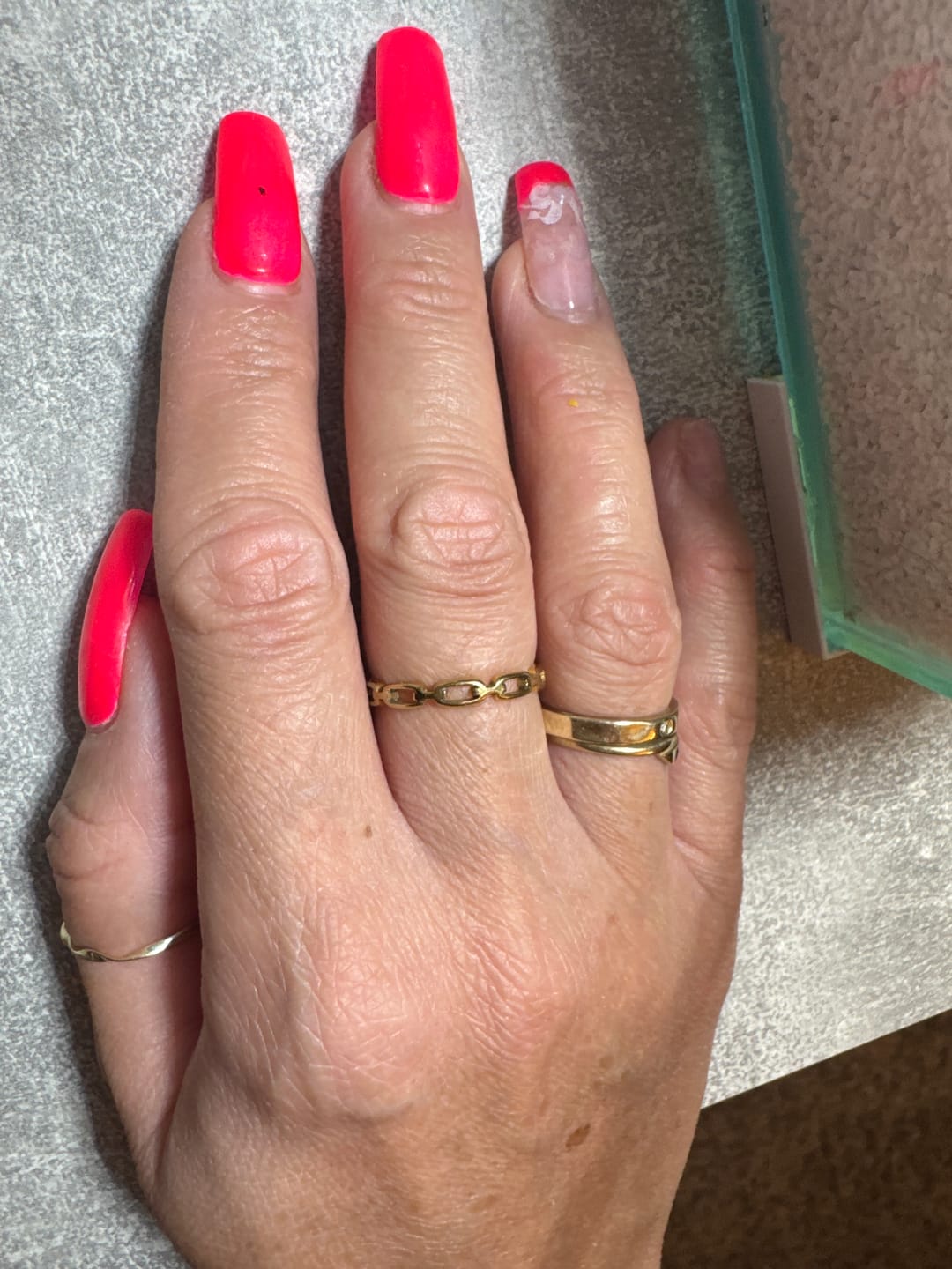 Customer photo review of Element Ring | 18K vergoldet