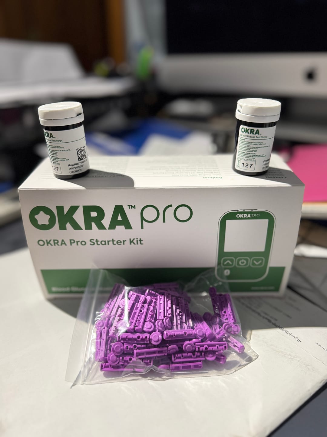 Customer photo review of OKRA Refill Kit (for 100 tests)