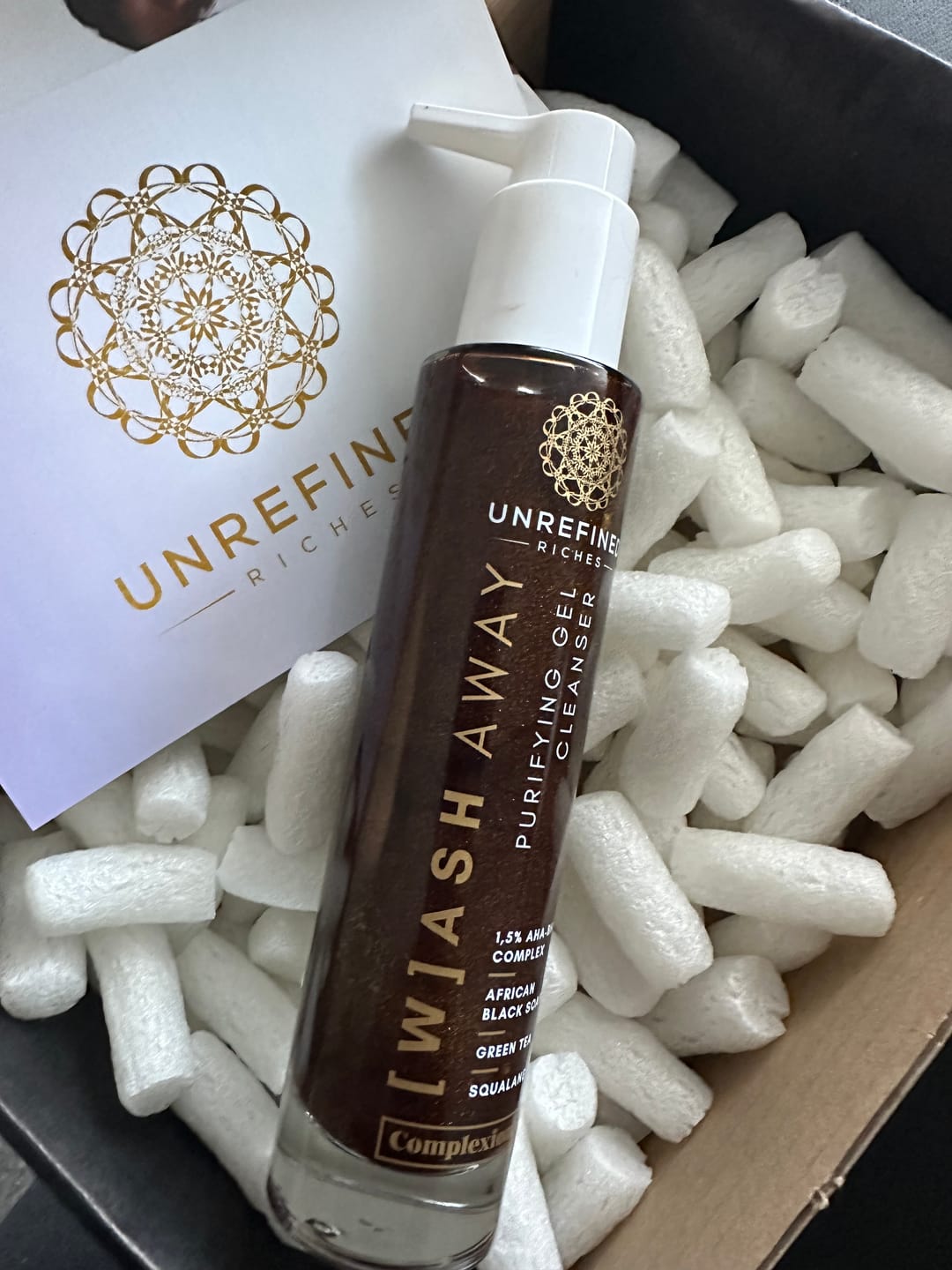 Customer photo review of [W]ASH AWAY - Purifying Gel Cleanser